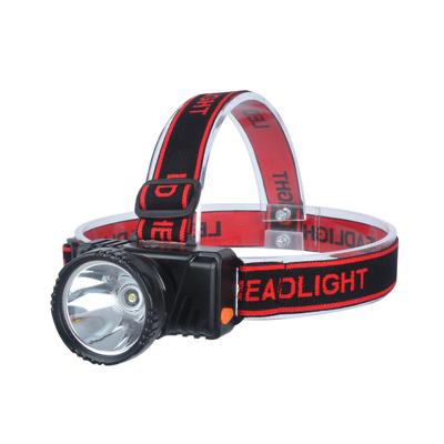 China Outdoor Convenient Stepless Dimming Miner Lithium Battery Lamp Led Rechargeable Headlamp Camping for sale