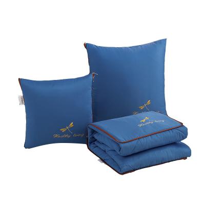 China PORTABLE Wholesale Customized Super Soft Car Pillow Covers Foldable 2 In 1 Cushion for sale