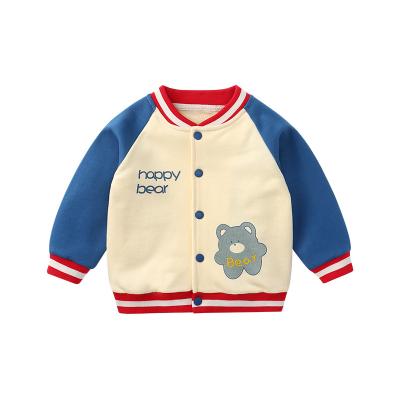 China Reversible 100% Cotton Baby Jackets Spring And Autumn Boy Toddler Jackets Coat Stardard Range A Windproof for sale