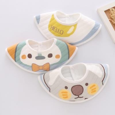 China Baby Bibs Set (3 Pieces) Antibacterial Soft Waterproof Baby Bibs Adjustable Baby Bibs for sale