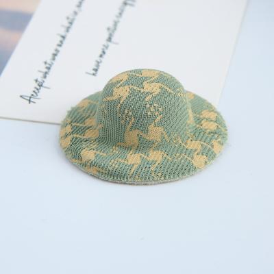 China Cartoon Small Toy 3.5cm Hat with DIY Accessories Small Hair Ornaments Keychain Pet Kids Hat Accessories for sale