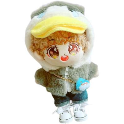 China Cute Cartoon Toy The Most Popular Surprise Dolls Cotton Suits Costume For Baby Boy Favor Clothes Only And No Dollss for sale