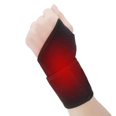 China Adjustable Breathable Electric Heated Carpal Compression Wrist Warmer Elasticity Pad Heating Wrap Joint Pain Relief KkaFFe Brace for sale