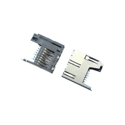 China Memory card RoHS Shenzhen 1.85H proconn sd connector for CPU micro push push socket connector for sale