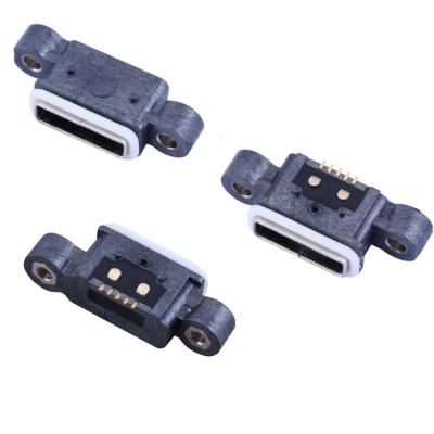 China waterproof smd filling type c spare part usb port connector to smart phone for sale