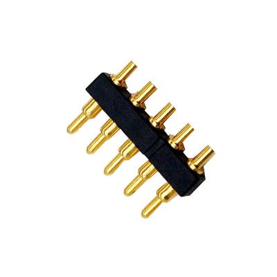 China Automotive Welding 5pin Pogo Male Female Pin Connector Spring Pin Cup For Laptop for sale