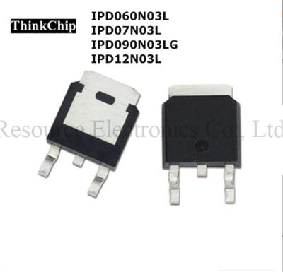 Chine Transistor à haute tension Infineon IPD12N03L IPD090N03LG IPD07N03L IPD060N03L du transistor MOSFET TO-252 à vendre