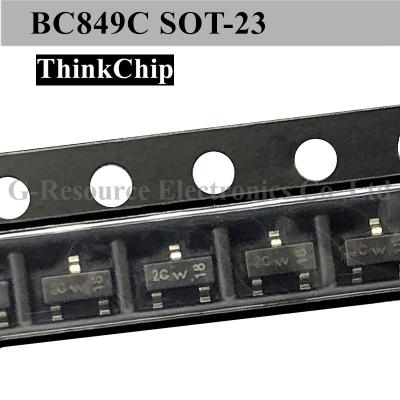 China Oberflächenzweipoliger Bjt Npn Pnp Transistor des berg-BC849c zu verkaufen