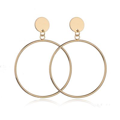 China FASHIONABLE personality exaggerated temperament earring circle earrings for sale