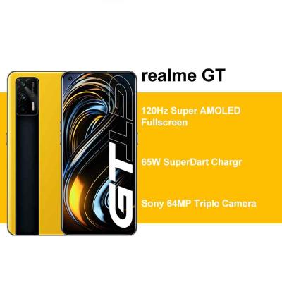 China Global Snapdragon 888 Stinger 65W NFC 4500mAh Battery Realme Realme Super Fast Charging 8GB 128GB Version 5G Version Realme GT Smartphone for sale