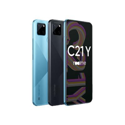 China Dual SIM Card Realme C21Y 6.5inch Display 5000mAh Battery 13MP AI Triple Camera Rugged Massive Realme Smartphone Big for sale