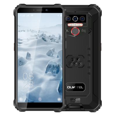 China Waterproof Dual SIM Card Quad Core Android 9.0 Rugged Mobile Phone 8000mAh OUKITEL WP5 4GB 32GB IP68 Smartphone MT6761 for sale