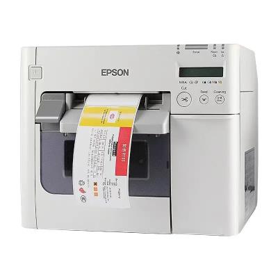 China Print colorful label Original inkjet color sticker label printer TM-C3520 Light Industrial Full Color Label Printer  with Cutting function for sale