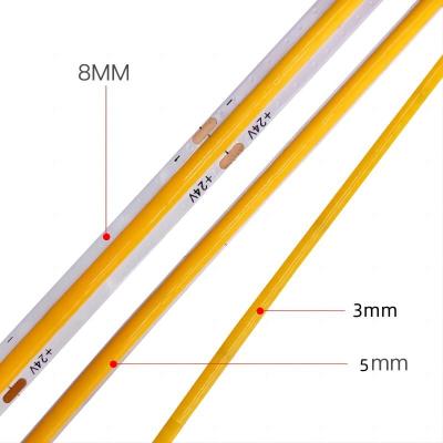 China Residential Wholesale Wifi Flex 12V 5M Outdoor SMD RGB Waterproof Neon Smart Cob Led Strip Led Lighting for Ceiling for sale