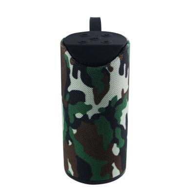 China Fuvision TG113 Wireless Cylindrical Portable Waterproof Outdoor Radio Tooth Speaker Support TF Card Blue FM Radio for sale