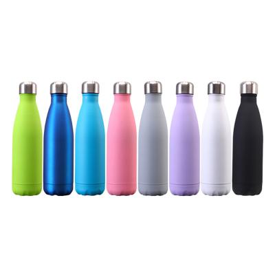 China Eco-friendly Business Vacuum Insulated Stainless Steel Water Bottle Cola Bottle With Custom Logo 500ML for sale