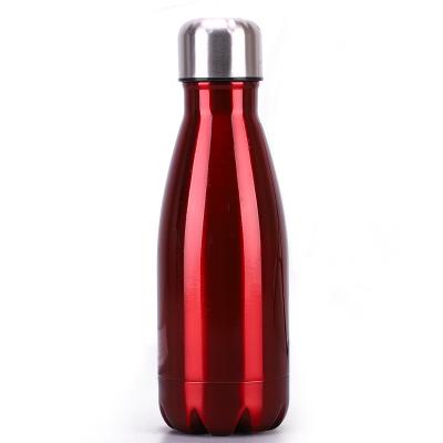 China New Design Business Sports Bottle Stainless Steel Vacuum Flask Cola Bottle Thermos 350ml for sale