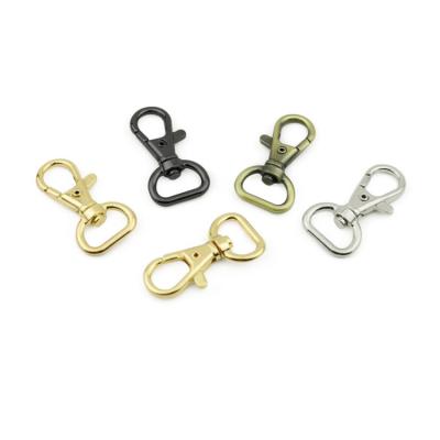 China Custom Silver Metal Bag Antioxidant Zinc Alloy Material Dog Hook Buckle For Handbag for sale