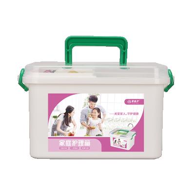 China Family Medicine White Box Medication Storage Portable Home First Aid Kit ABH-J001A for sale