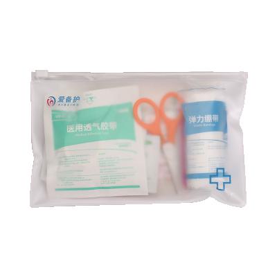 China Clear Frosted All-in-One Outdoor Indoor Portable First Aid Kit ABH-L001A for sale