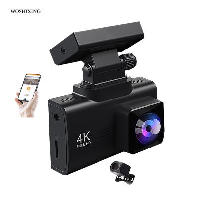 China NIGHT VISION 2K car dvr ultra dual dash cam Wi-Fi FHD1080P high resolution front and rear dual cameras G-sensor GPS tracker in car black box for sale