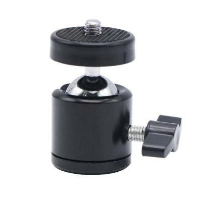 China Video Tripod Photography Studio Accessories Universal 360 Degree Rotating Mini Ball Head For Camera for sale