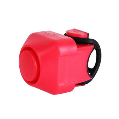 China Plastic Electronic Loud Horn 130 DB Warning Safety Bike Cycling Electric Bell Siren Bicycle Handlebar Bicycle Accessory Ring Bell Alarm for sale