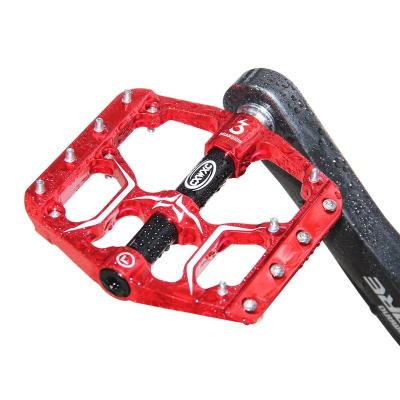 China BMX Mtb Road 3 Sealed Bearings Anti-skip Mountain Wide Platform Cxwxc Bike Cycling Flat Ultralight Colorful Pedals for sale