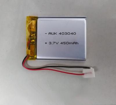 China Batería de litio de 3,7v 450mah en venta