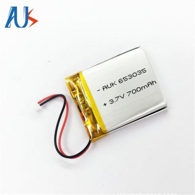 China angepasste wiederaufladbare LiPo-Batterie 3.7V 700mAh Lithium LiPo-Zelle zu verkaufen