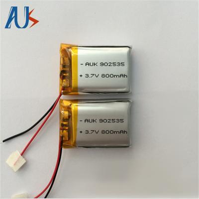 Κίνα OEM / ODM Ultra Thin LiPo Battery Cell Li Ion Battery 800mah 3.7v προς πώληση