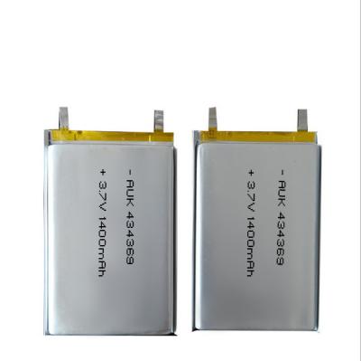 중국 재충전 가능한 리온 포지 셀 PCM 배터리 3.7v 1400mah 리?? 폴리머 판매용