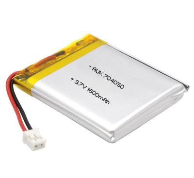 China Inteligente 1600mah Bateria recarregável LiPo Lítio Polímero MSDS à venda