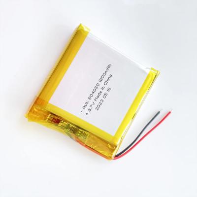 China Batería de polímero de litio personalizada 3.7v Lipo Cell 804040 en venta