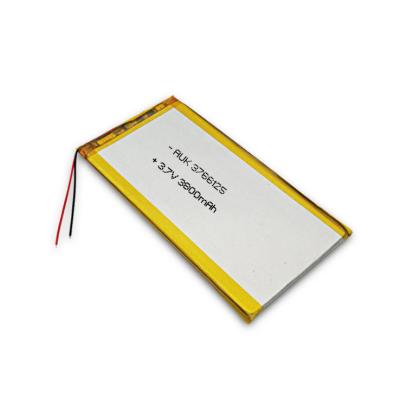 China Rechargeable Ultra Thin LiPo Battery 3800mAh 3.7V LiPo Lithium Polymer for sale