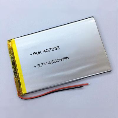 中国 カスタム リポリマー バッテリー 3.7v 4500mAh リポ バッテリー 充電可能 販売のため