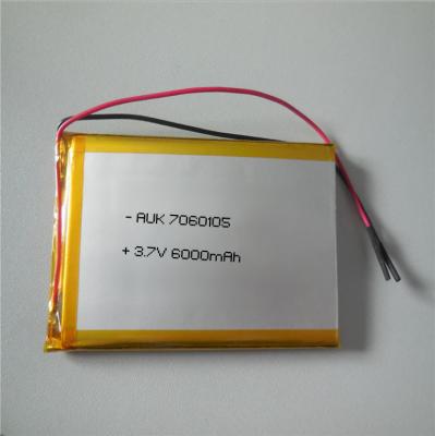 China Stable Custom LiPo Battery 3.7V 6000mAh Overcurrent Protection for sale