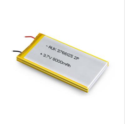 中国 電気3.7vリチウムイオンポリマーバッテリー 8000mAh 電力バンクのために 販売のため