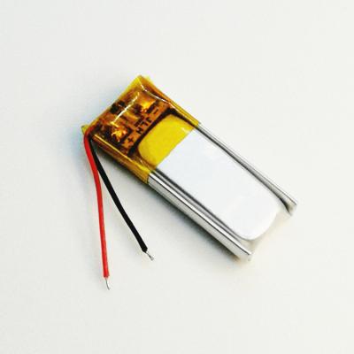 中国 3.7V 330mah 小型カスタム リポ電池 リチャージ可能なリチウムポリマー電池 販売のため