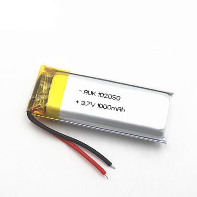 Китай 102050 1000mah 3.7V Литий батарея Читательная ручка Водонаполнитель Инструмент красоты Липо литий-ионная батарея продается