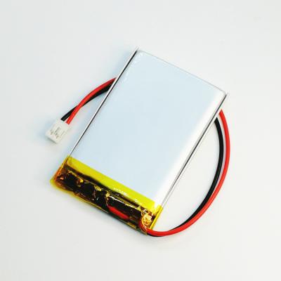 China Rechargeable 8.88Wh Energy Lithium Ion Polymer Battery 104050 3.7V 2400mAh 405050 Li-Pol Cells With PCM And Cables zu verkaufen