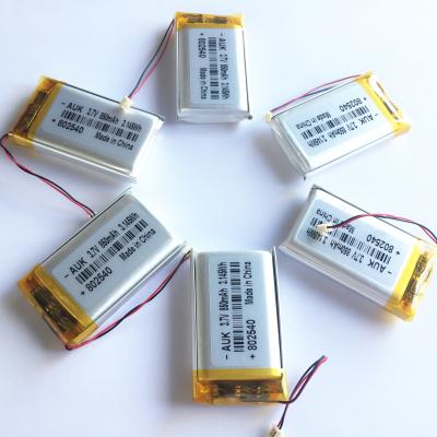 China 402040 502040 602040 702040 802040 902040 102040 3.7V Lithium Ion Polymer Battery For Home Applianc zu verkaufen