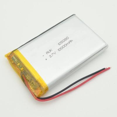 China Flat Power Bank Li Ion Cell Lithium Battery 9065113 9858102 1260110 10000Mah 3.7V Lipo Polymer Battery For Gps en venta