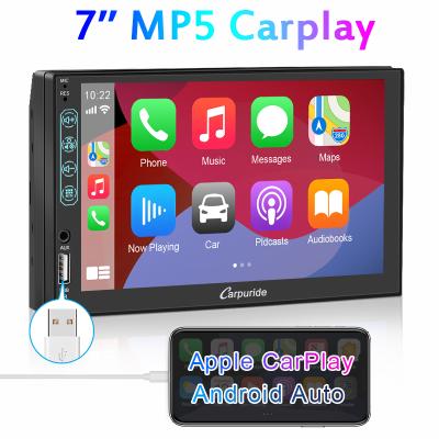 China Universal 7 Inch 2 Din Mirror Link Auto Electronic Car Radio Apple Carplay Android MP5 Player Stereo 7 Inch Video System for sale