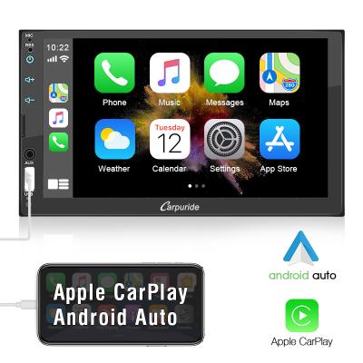 China Din 2 Stereo 7 Inch LCD Touch Screen Android Apple Carplay FM AM USB Auto Car DVD MP5 System for sale