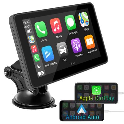 China 7 Inch IPS Touch Screen Apple Carplay Android Car Head Unit Stereo Auto Audio Entertainment DVD Player Stereo for sale