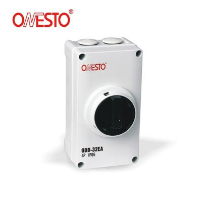 China Onesto IP65 4 Phase Medium Voltage Disconnector PV Isolating Rotery Disconector 500V, 600V, 800V, 1000V DC 3000A for sale