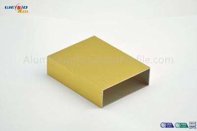 China Perfiles de aluminio anodizados marcos de la puerta deslizante con el grueso de 1.2m m en venta