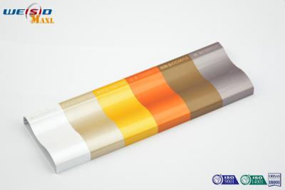 China Perlen-glatte Farben-Oberflächen-Aluminiumfenster-Profile, strukturelle Aluminiumverdrängungen zu verkaufen