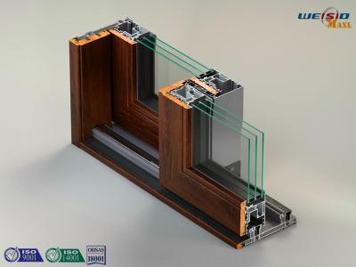 Китай Штранг-прессование термального пролома закала T5 алюминиевое профилирует рамку алюминиевого окна продается